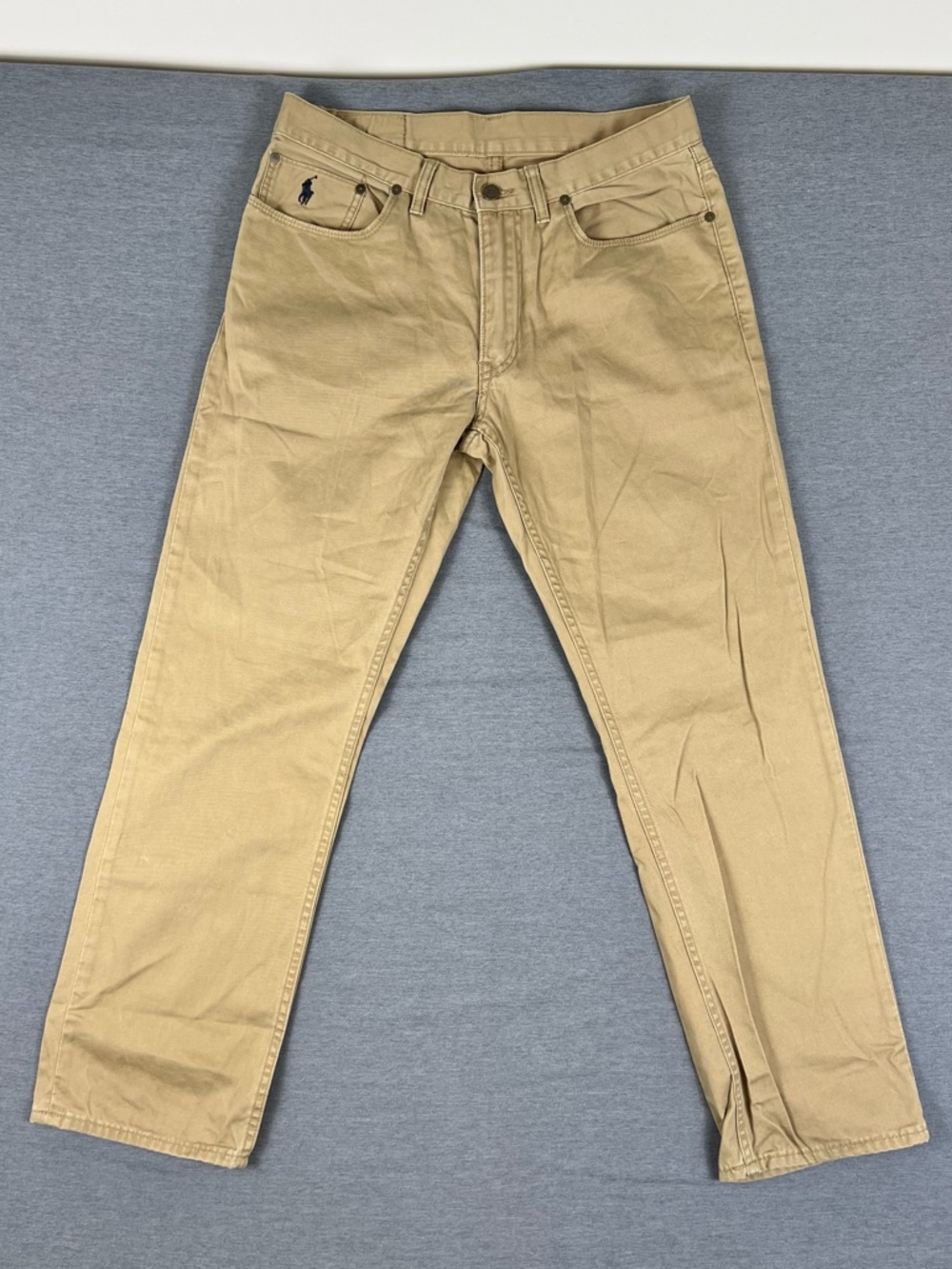 Polo by Ralph Lauren Tan Straight-Leg Chinos